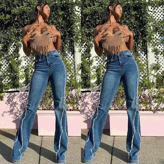 Elevate: Women’s High Waist Straight Jeans