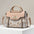 EmbroiChic Women’s Handbag - Khaki / 23X11X18X7