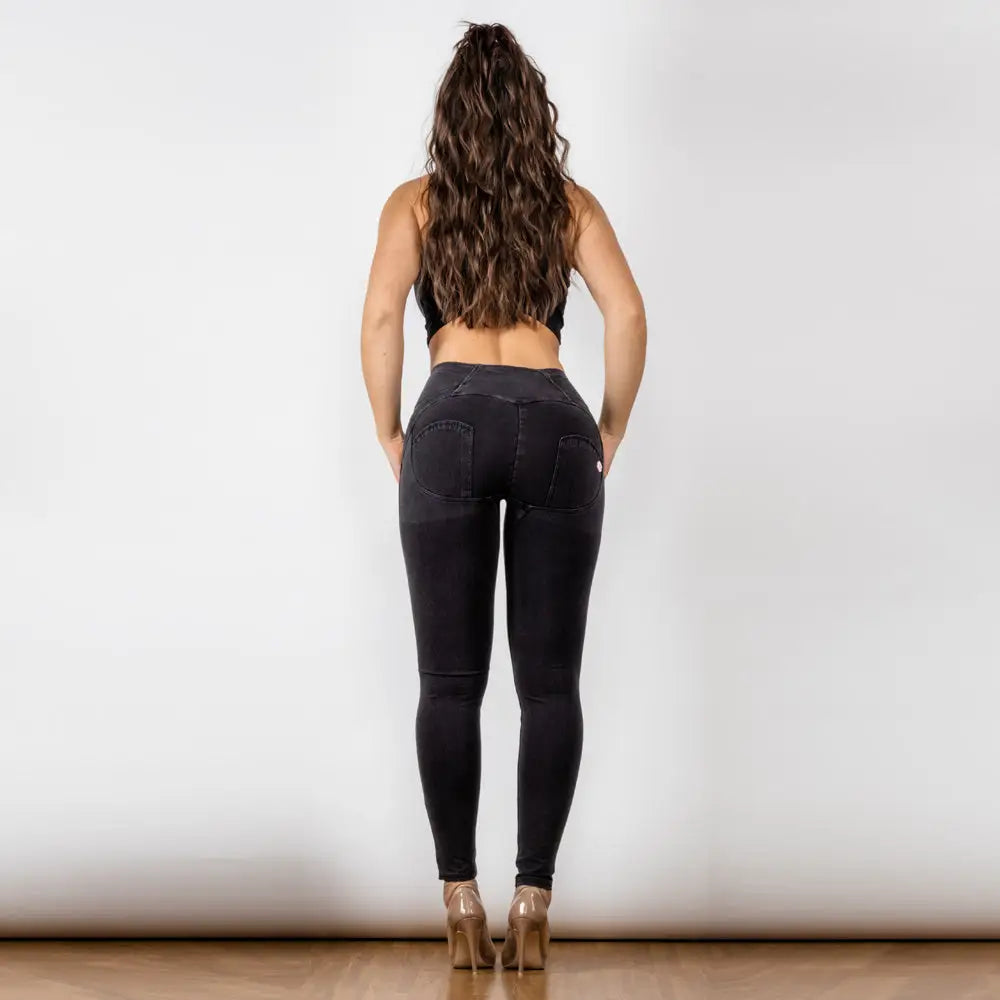 EmpowerLift High Waist Button-Up Jeans - 4