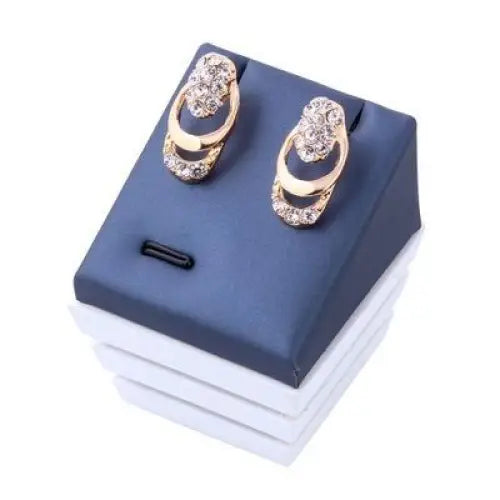 Enchanted Elegance Bridal Set: Necklace & Earrings - Gold