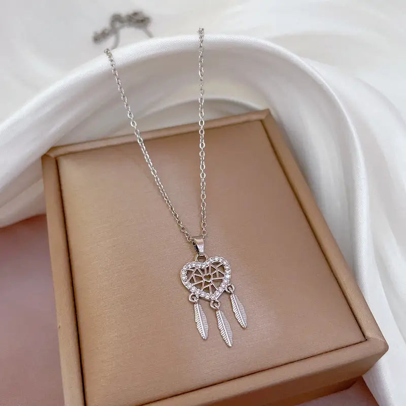 EthnoDream Light Necklace - Silver Necklace