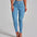 Euro-Americana Girls’ Ripped Jeans - Light Blue / S