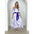 EuroAm Summer Swing: Puff Sleeve Dress - Blue / S