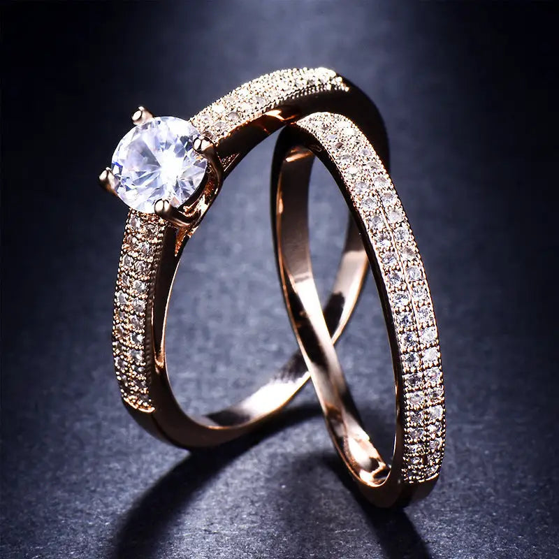 EuroAmour Elegant Engagement Ring