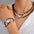 Exquisite Jewelry Set with Elegant Craftsmanship - 6415102HB / Alloy