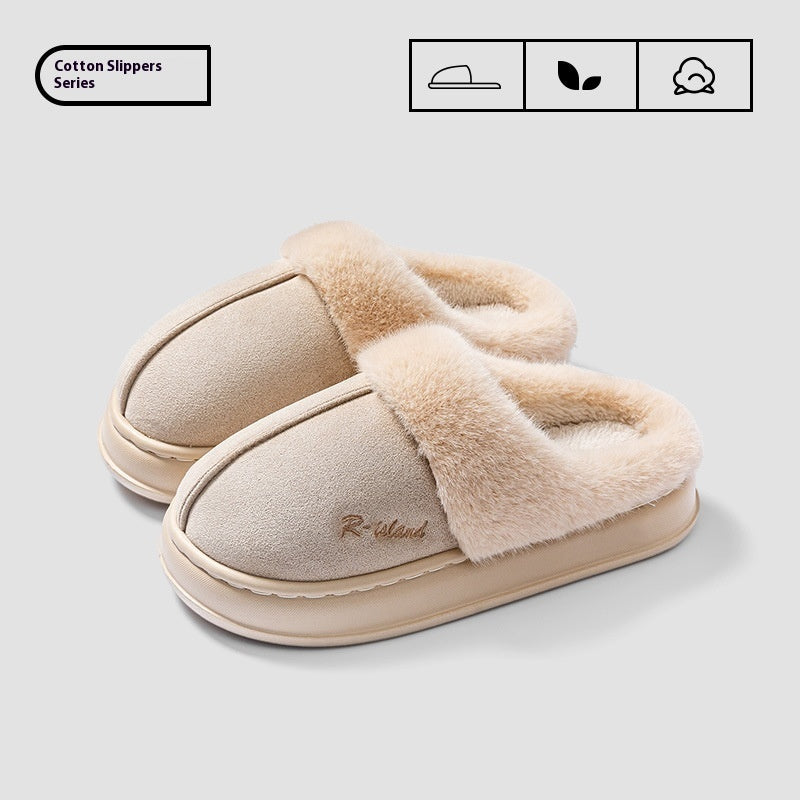 CuddlePaws: Unisex Cozy Cotton Indoor Slippers - LauBelle