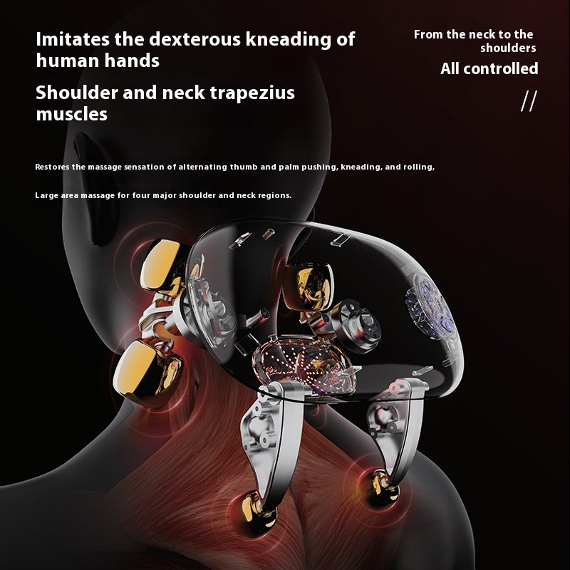 SoothingVoice Knead & Heat Smart Neck Shawl - LauBelle