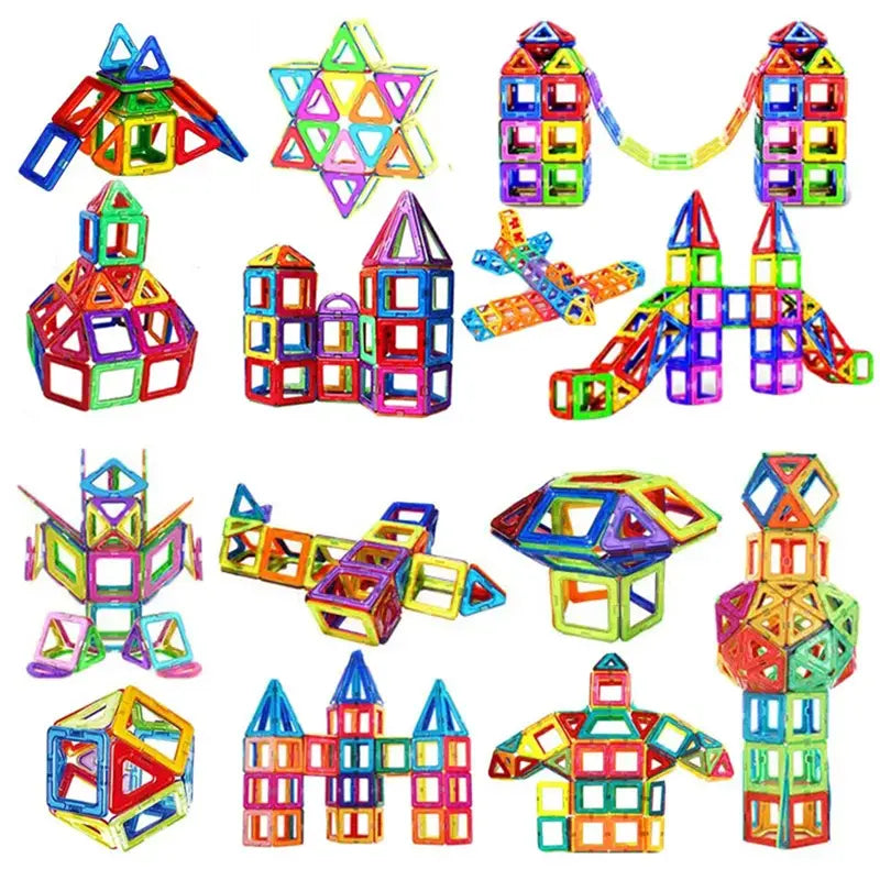 ABS Magnetic Building Blocks Small Particle Educational Toy