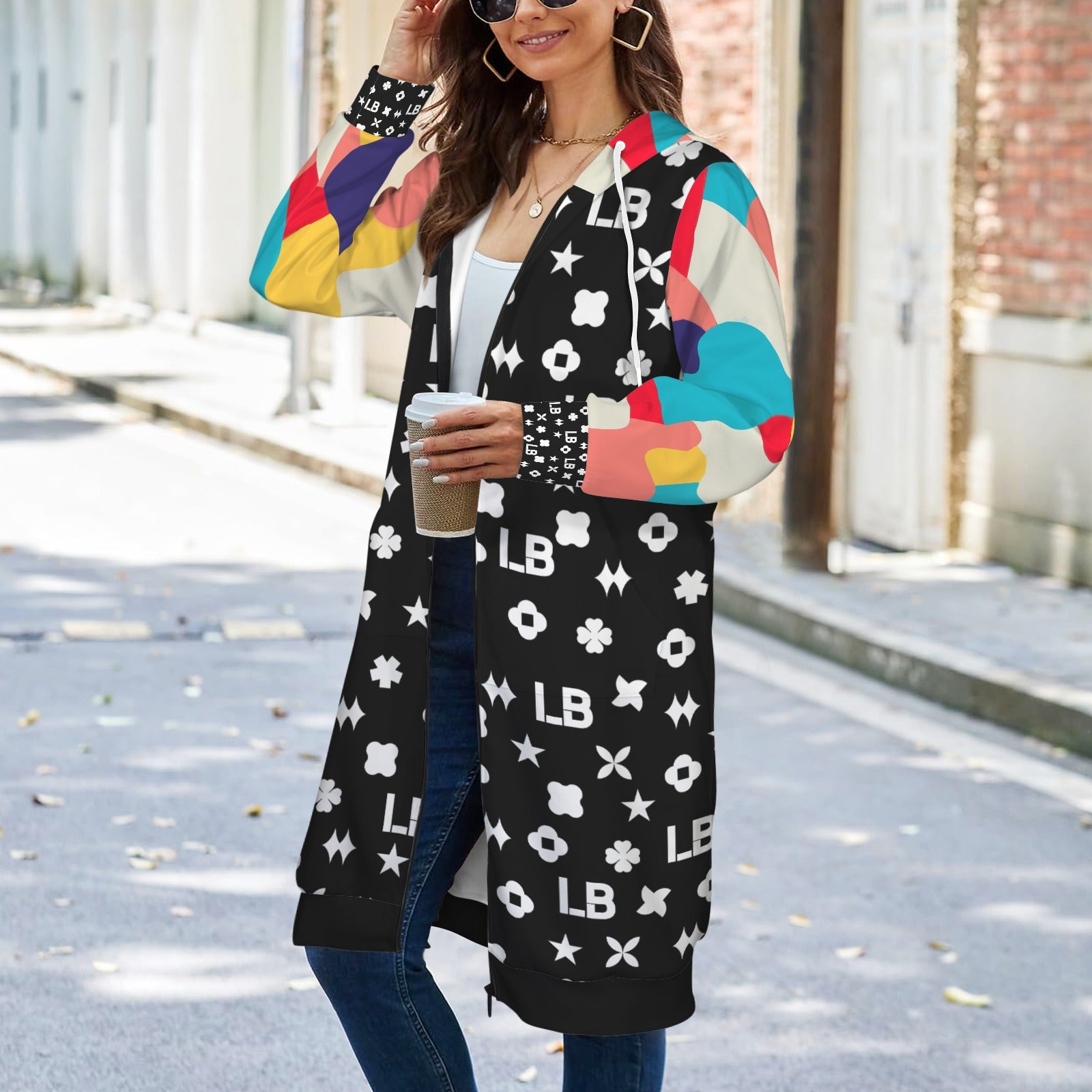 LauBelle - Women's Long Hooded Coat (H72) - LauBelle Brand