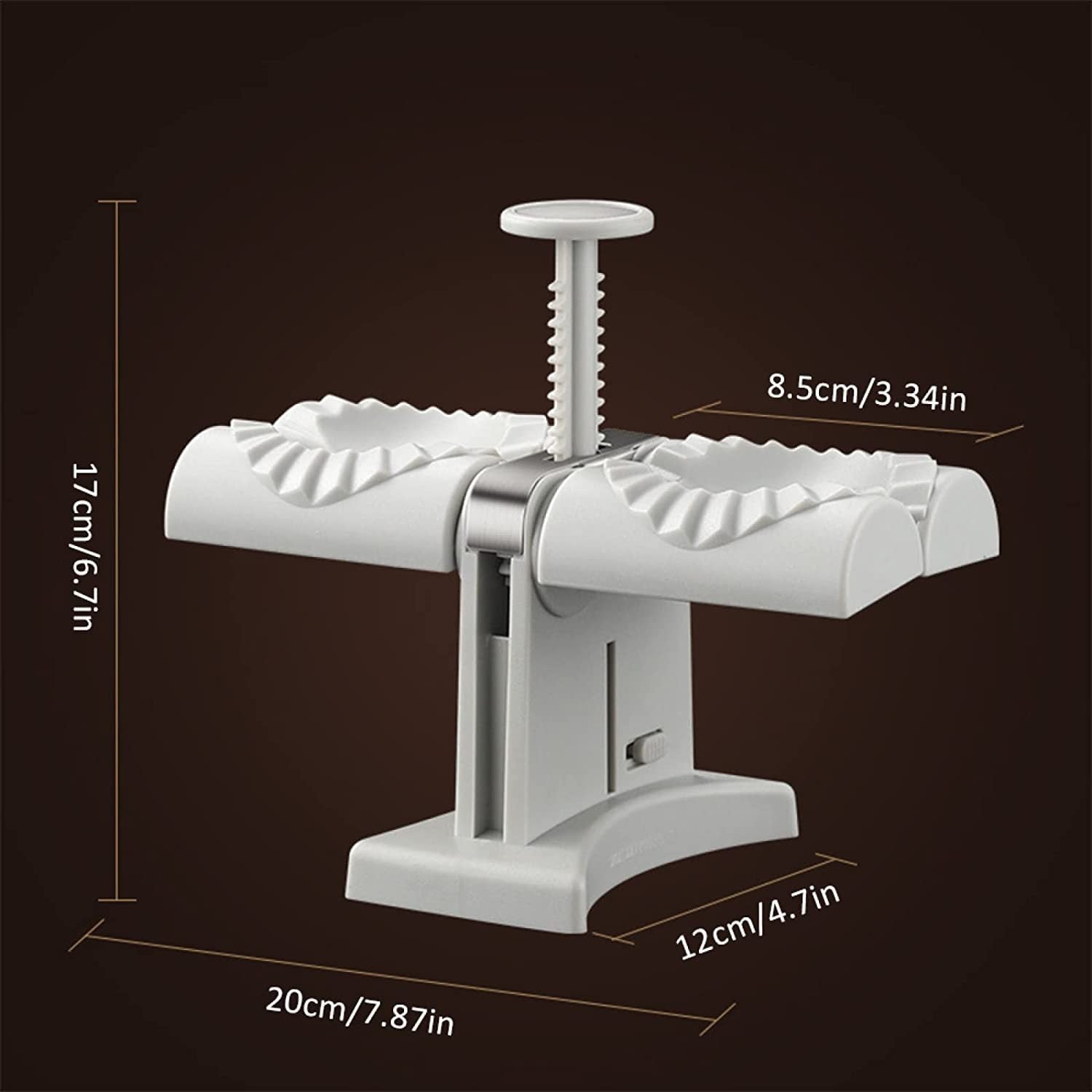 Dumpling DuoPress: Double Head Mold & Noodle Maker - LauBelle Brand