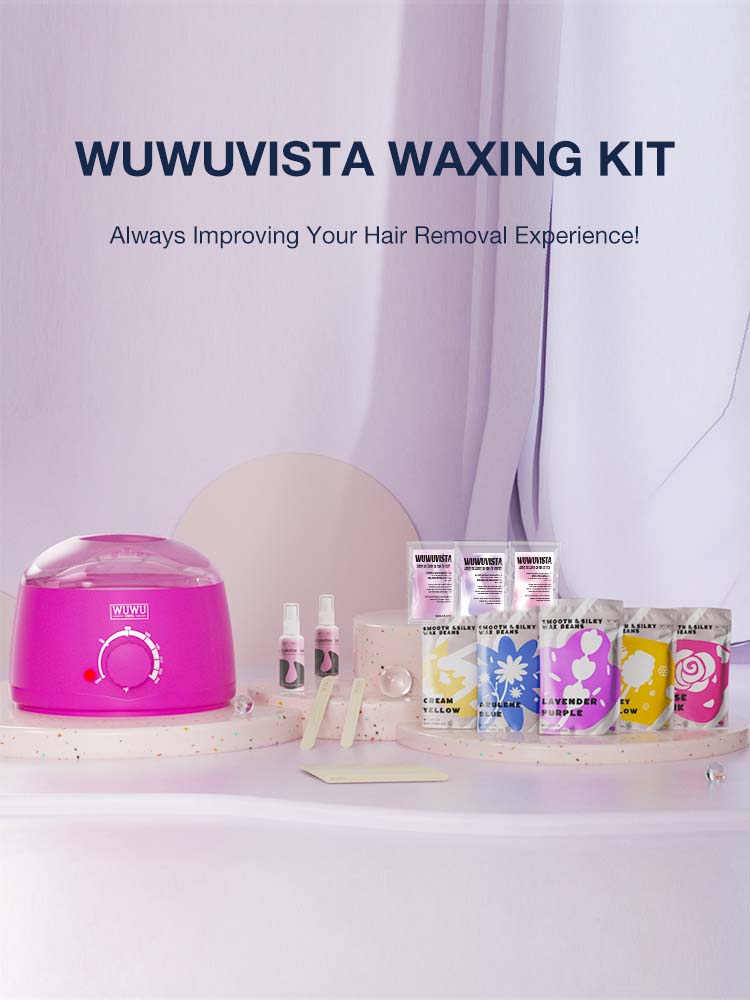 WUWUVISTA Gentle Home Waxing Kit for Effective Hair Removal