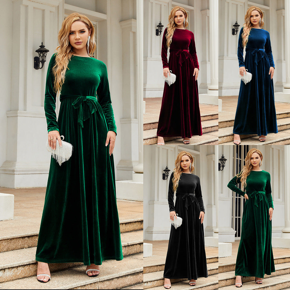 Elegant And Elegant Lady's Long Dress - LauBelle