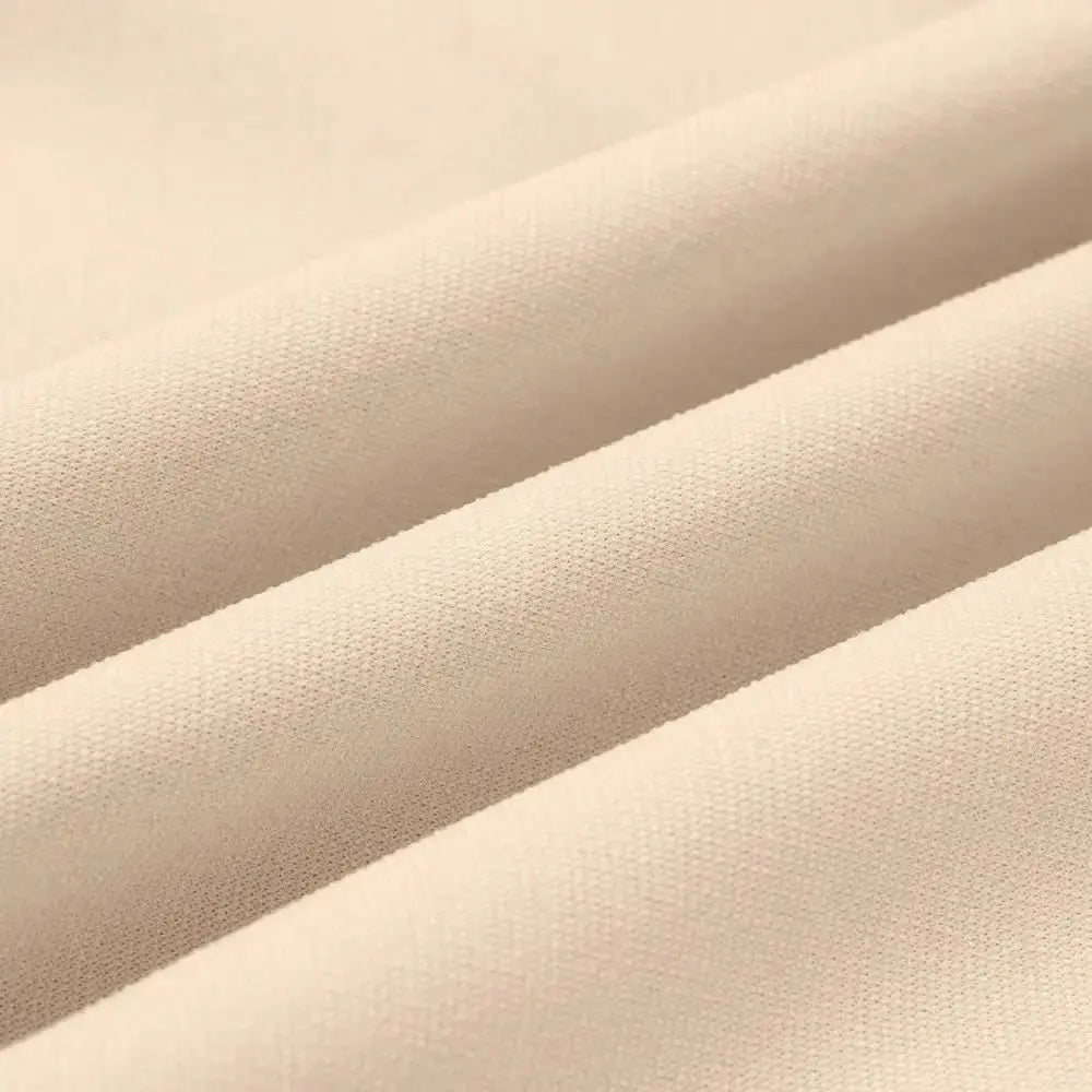 Beige Pantsuit with Black Trim Elegant Suit Set for Formal Occasions - LauBelle