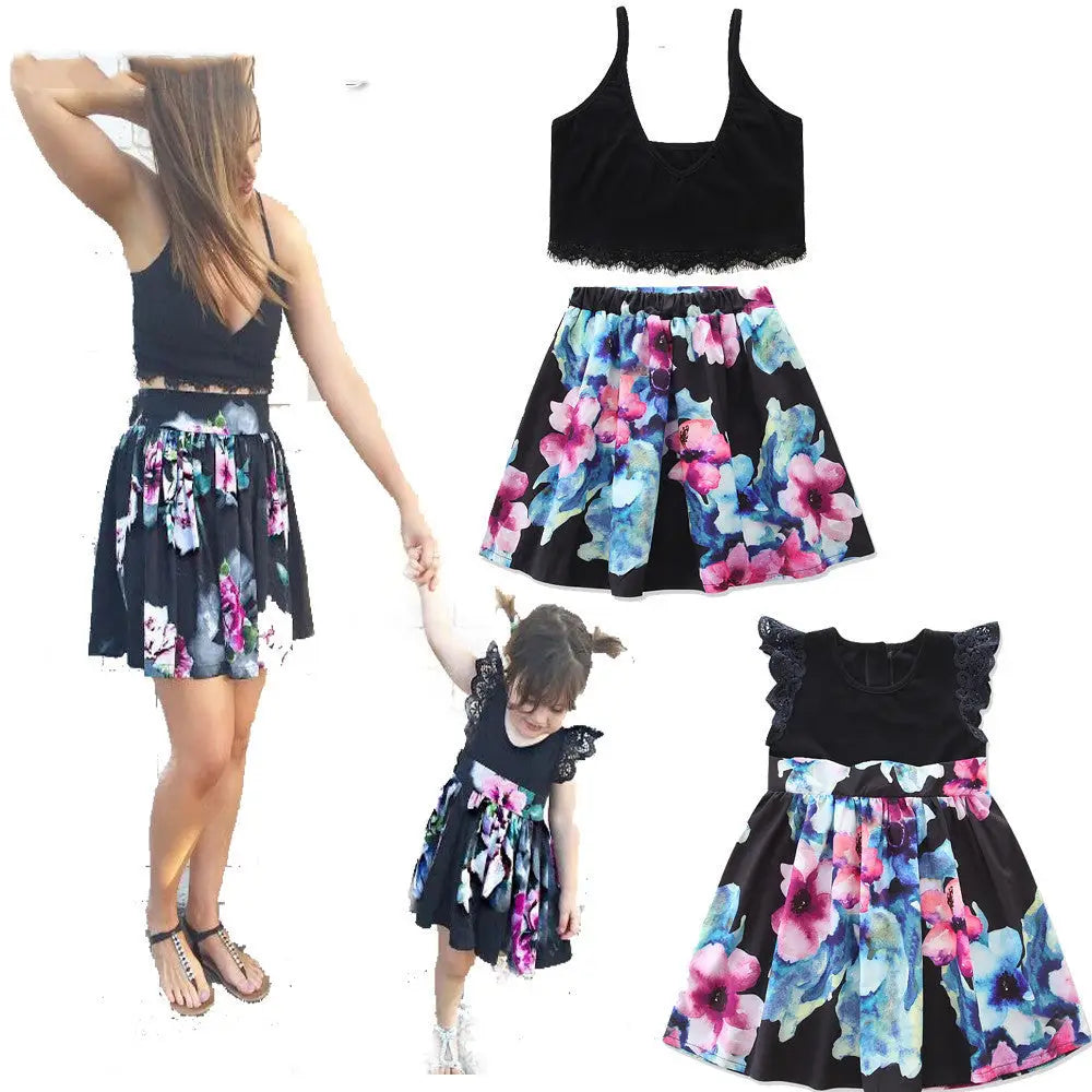 Fashion Mom & Me Dress Set