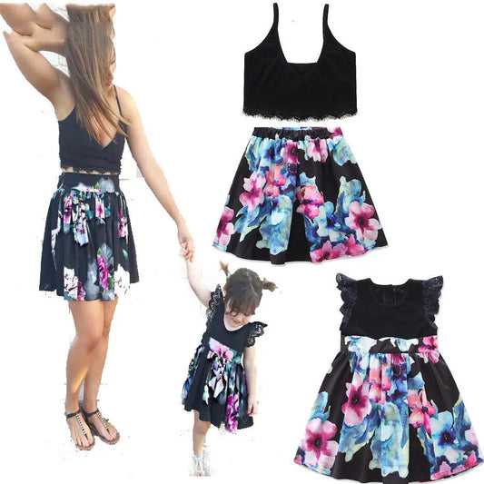 Fashion Mom & Me Dress Set