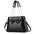 Fashion PU Suitcase Style Women’s Handbag in Multiple Colors - Black / Length 30 Width 14 Height 23cm