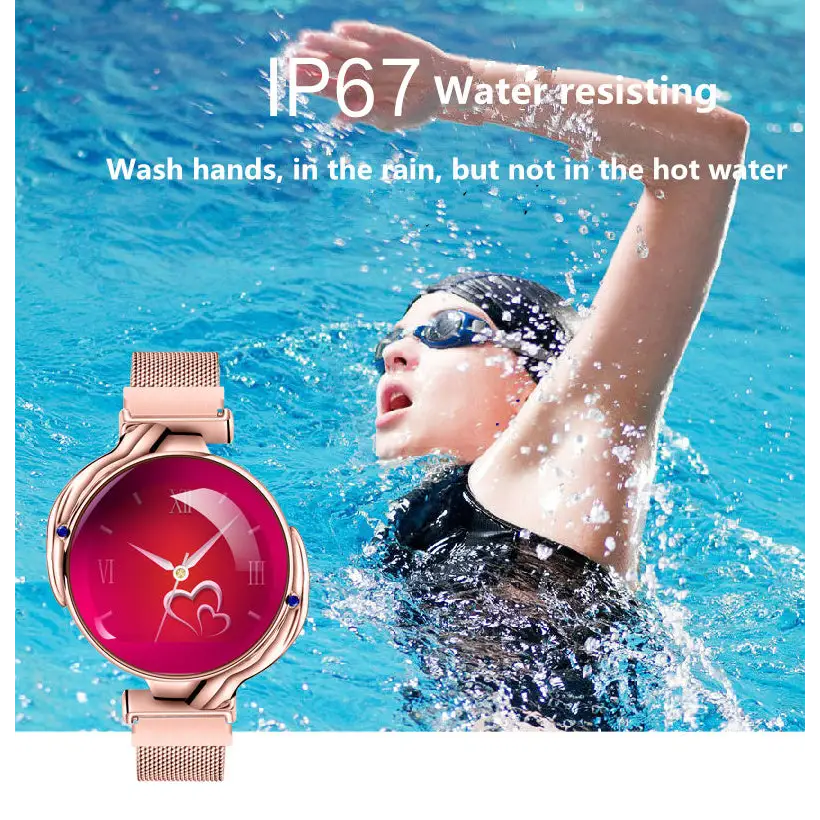 Fashionista Fitwatch Sleek Smartwatch for Fitness and Style