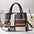 FashionMom Shoulder Bag - Plaid, Brown