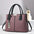 FashionMom Shoulder Bag - Purple With Black