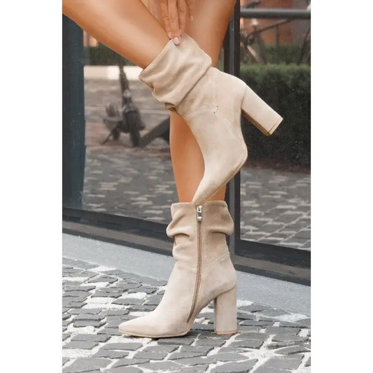 FashSuede Low-cut Boots