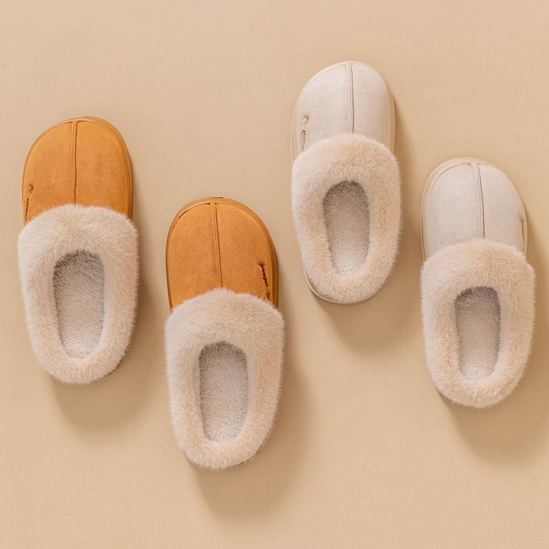 CuddlePaws: Unisex Cozy Cotton Indoor Slippers - LauBelle Brand