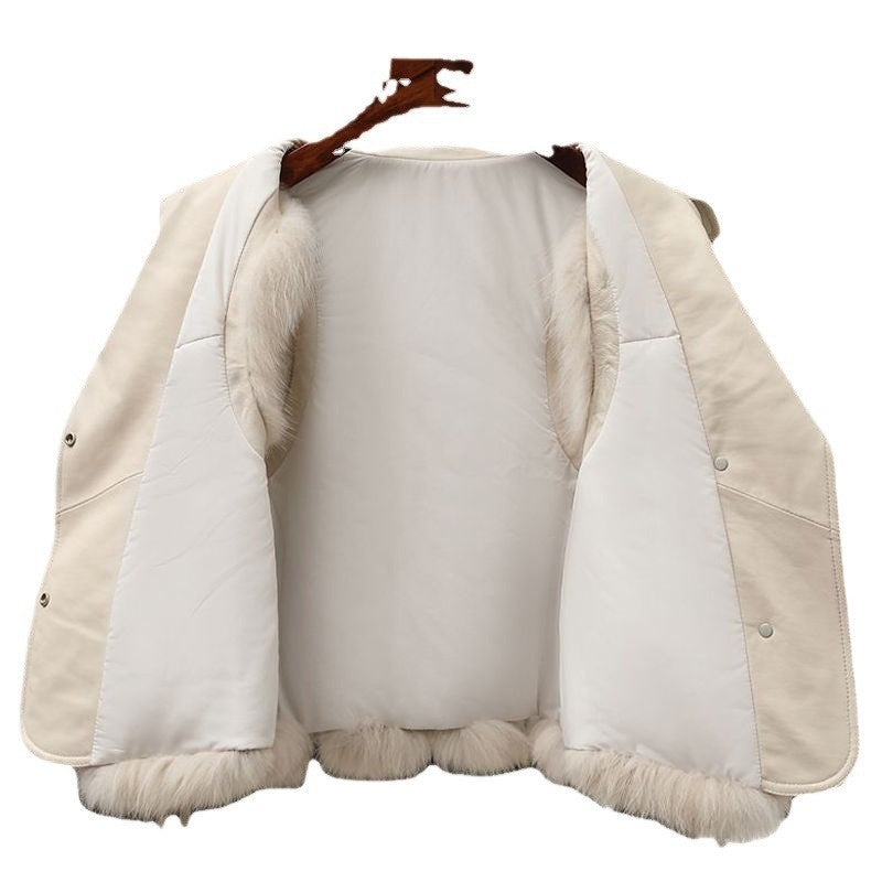Elegant Patchwork Faux Fur Vest - Autumn/Winter - LauBelle Brand