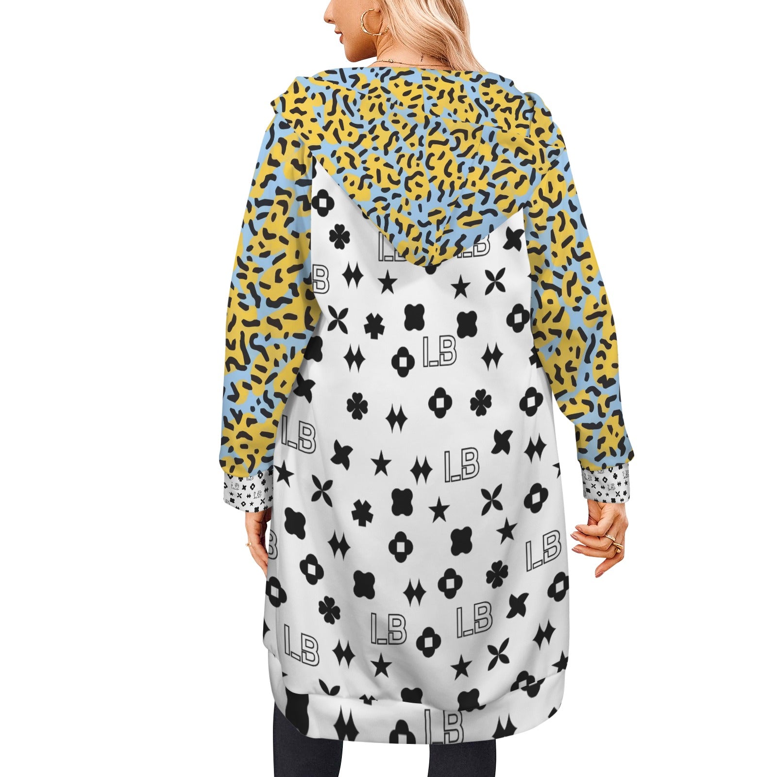 LauBelle - Women's Long Hooded Coat (H72) - LauBelle Brand