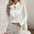 Satin Bow Blouse - Women's Casual Long Sleeve Top - LauBelle Brand