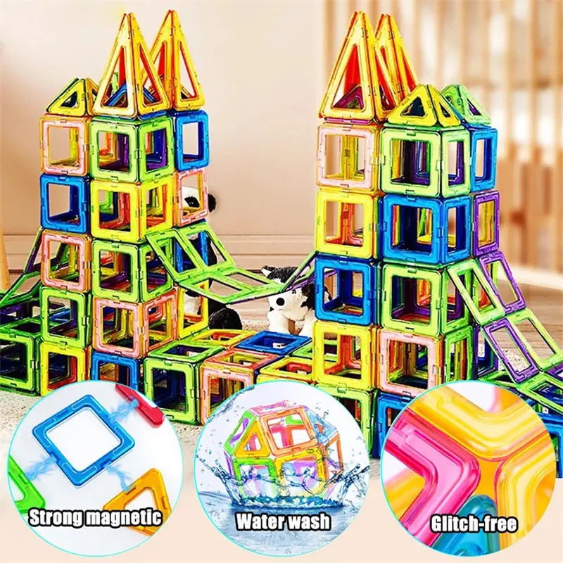 ABS Magnetic Building Blocks Small Particle Educational Toy