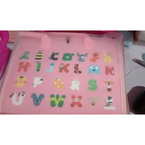 Felt Activity Board for Toddlers Development and Motor Skills H