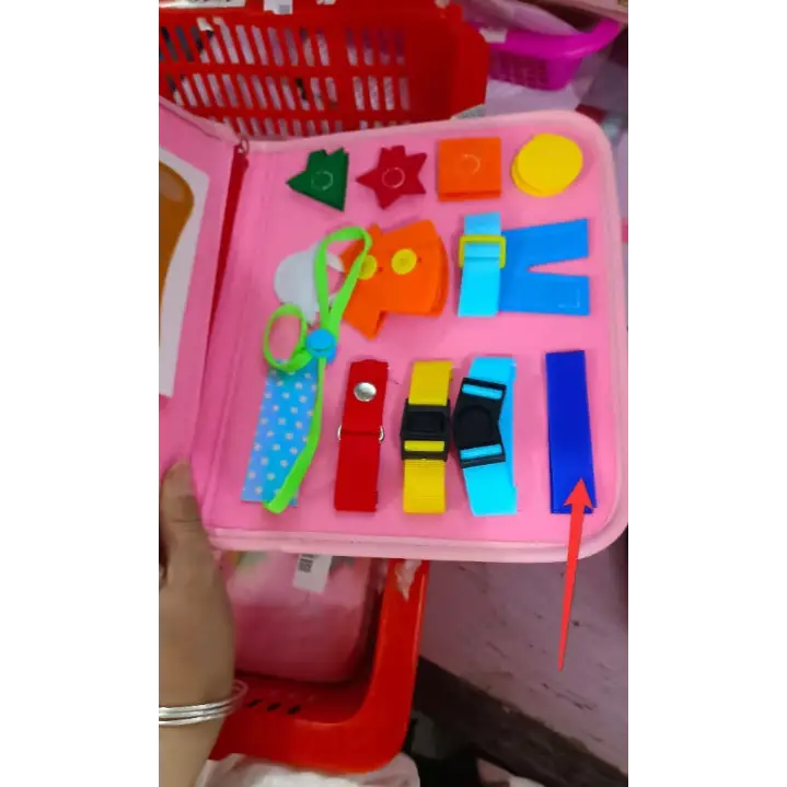 Felt Activity Board for Toddlers Development and Motor Skills M