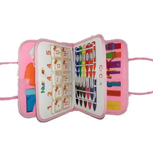 Felt Activity Board for Toddlers Development and Motor Skills R