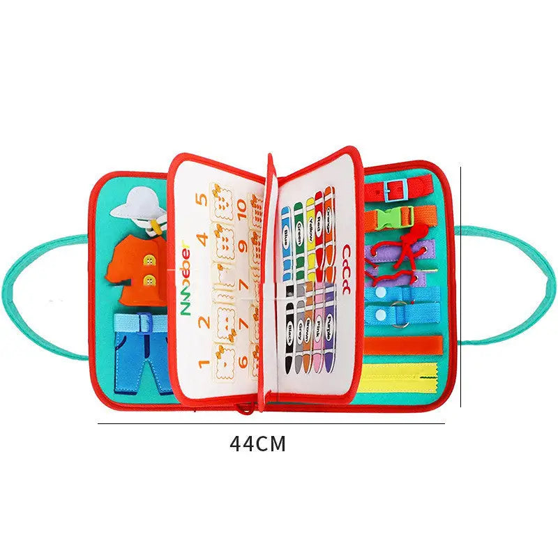 Felt Activity Board for Toddlers Development and Motor Skills Y