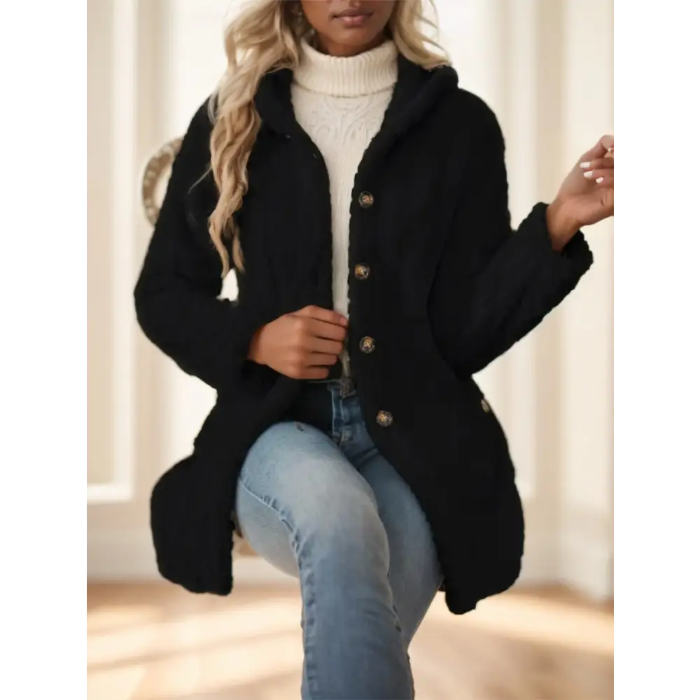 FemmeForte Coat - Black / S - 4