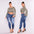 FertileFlex Jeans - Blue / XXL