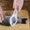 Fish Shaped Scale Remover with Cover for Clean and Easy 16x5.5x4.2cm / white