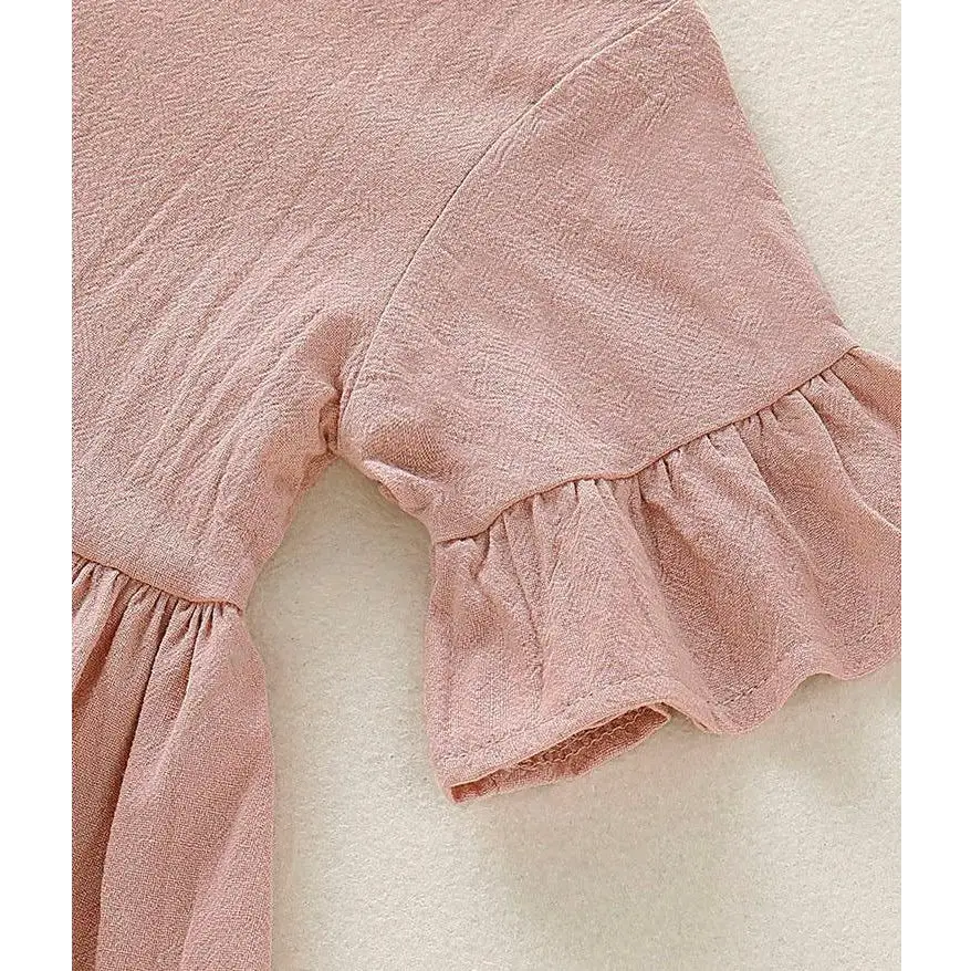 FlareFun: Toddler Cotton Short Sleeve Dress