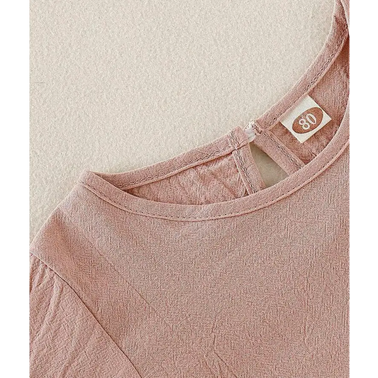 FlareFun: Toddler Cotton Short Sleeve Dress