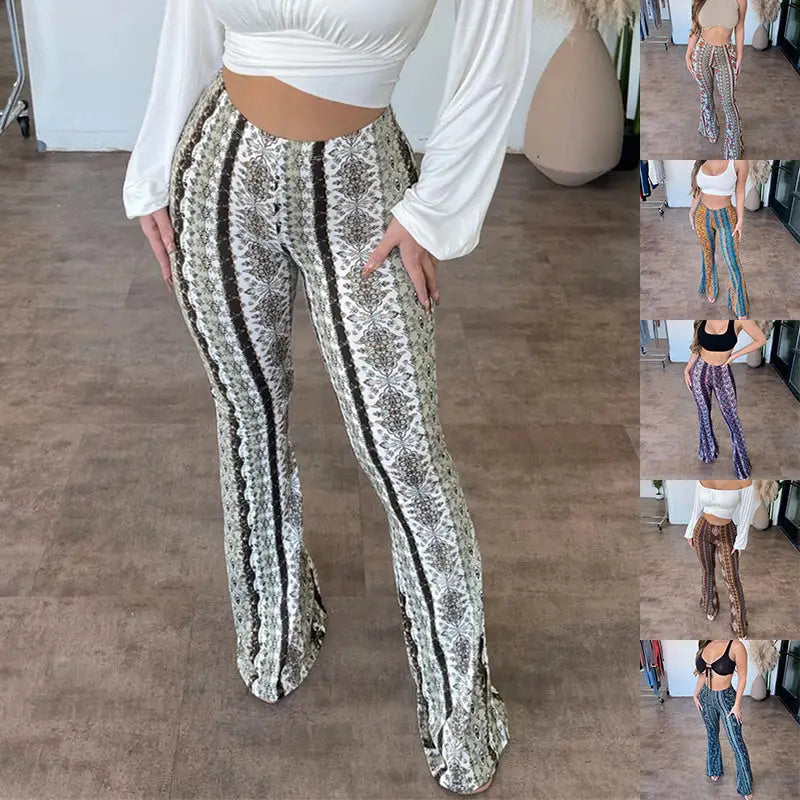 FlexFit Print Trousers