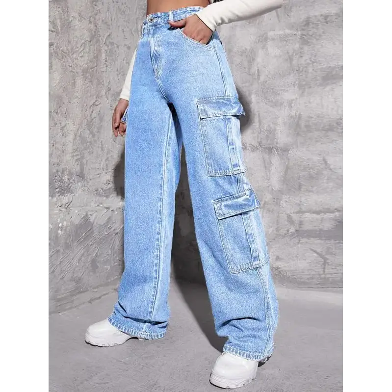 FlexFit Women’s Multi-Bag High Waist Jeans
