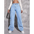 FlexFit Women’s Multi-Bag High Waist Jeans - Light Blue / XS