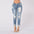 FlexiFit Elastic Jeans - Denim blue / L