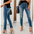 FlexiFit Torn & Trim Women’s Trousers - Blue / S