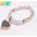 FlexiHeart Crystal Charm Bracelet & Bangle - Grey