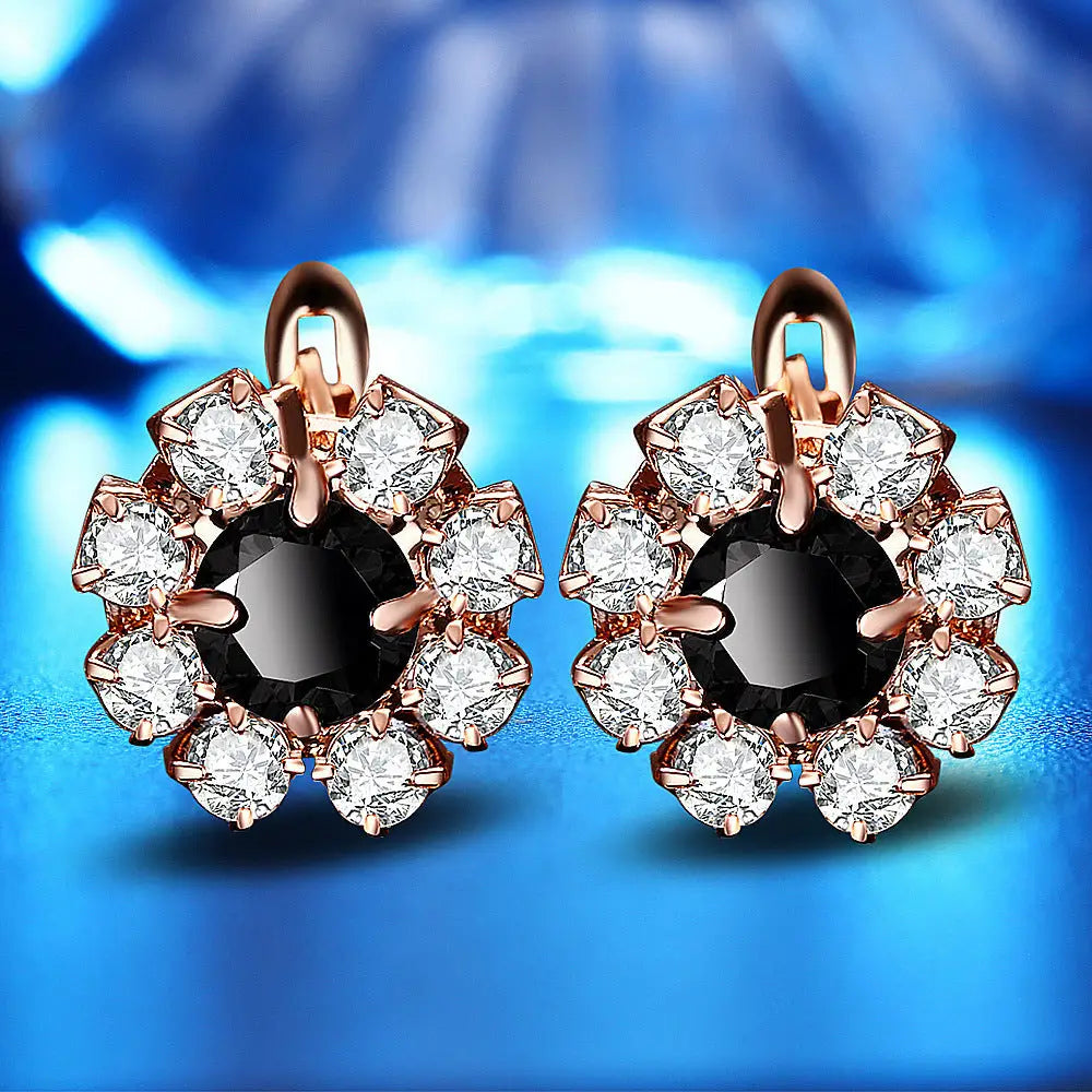Floral Quartet Jewelry Set - Earring