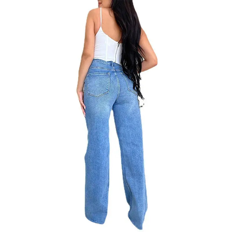 FrayWave: Trendy Frayed Casual Pants