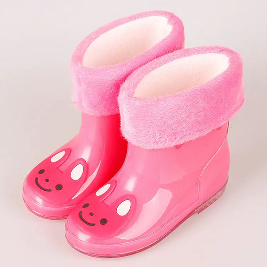 FrostGuard: Cozy Men’s & Kids’ Winter Water Shoes