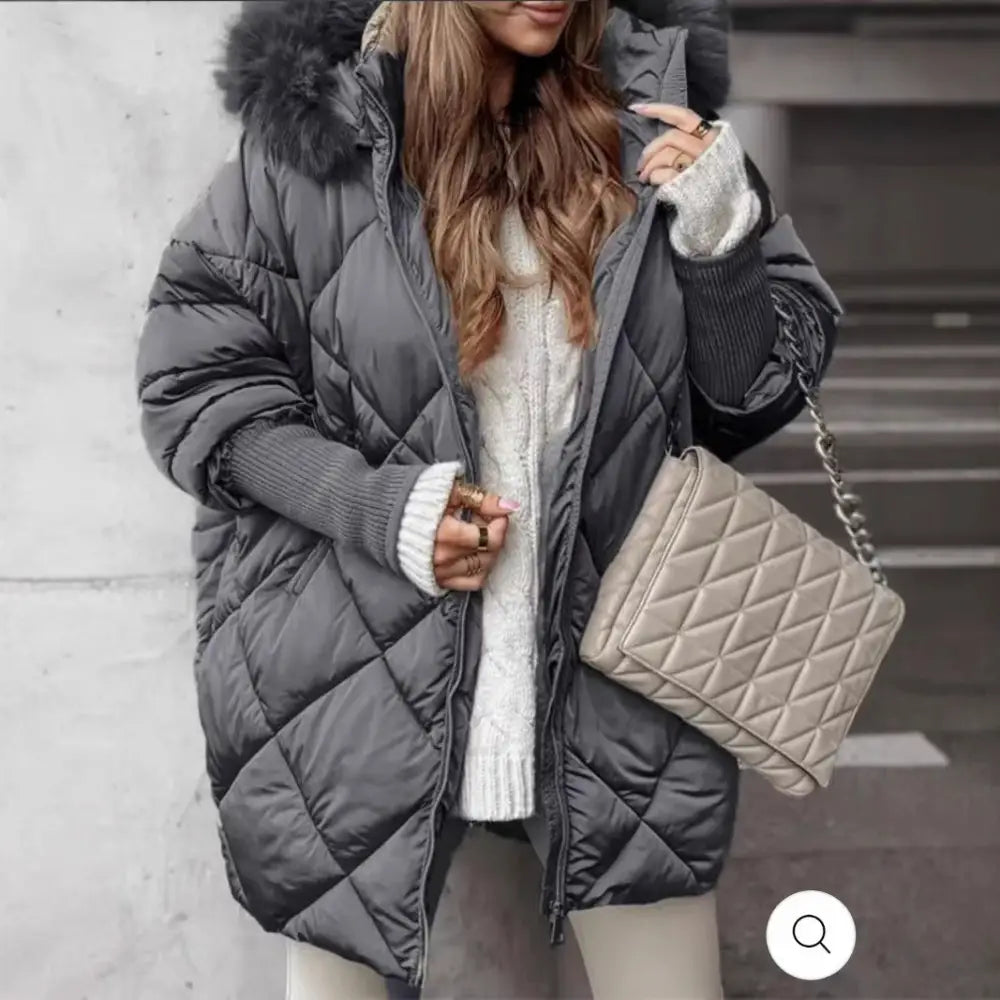 FrostGuard Hooded Cardigan Coat