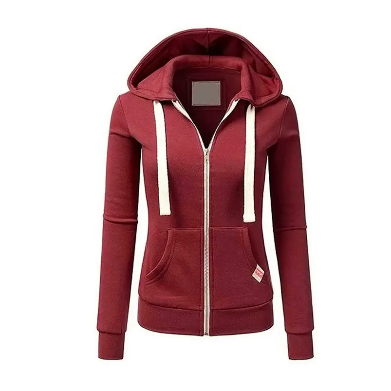 FrostWear Cozy Hoodies Collection - Wine red / S