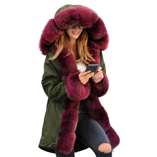 FurHaven Hooded Cotton-Padded Jacket